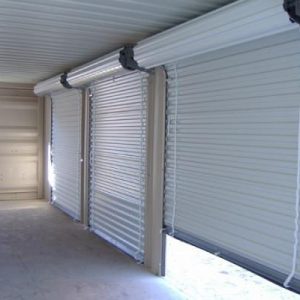 Australian type rolling shutters