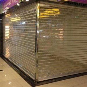 Clear Polycarbonate rolling Shutters